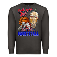 Smoke Grab your joe let's go Basketball Premium Sweatshirt - NancyCooperArtShop