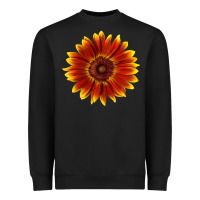 Black little becka sunflower Heavyweight Sweatshirt - LillyAllenDesigns