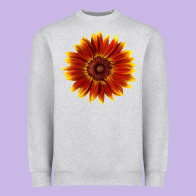 Little Becka Sunflower Heavyweight Sweatshirt Designed By Lillyallendesigns