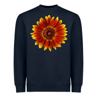 Navy little becka sunflower Heavyweight Sweatshirt - LillyAllenDesigns
