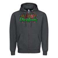 Smoke merry christmas Zipper Hoodie - BundleAndBundleShop
