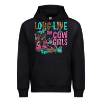 Black long live the cowgirls olivia Urban Hoodie - OliviaCreatesArt