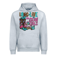 Heather Grey long live the cowgirls olivia Urban Hoodie - OliviaCreatesArt