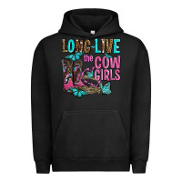 Pigment Black long live the cowgirls olivia Urban Hoodie - OliviaCreatesArt
