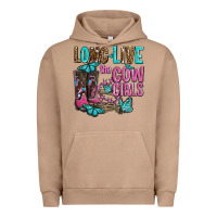 Pigment Burro long live the cowgirls olivia Urban Hoodie - OliviaCreatesArt