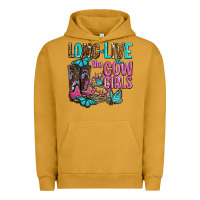 Pigment Peanut Butter long live the cowgirls olivia Urban Hoodie - OliviaCreatesArt