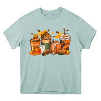 Arona pumpkin spice latte coffee cups Heavy Core Tee - Zillion Design Studio