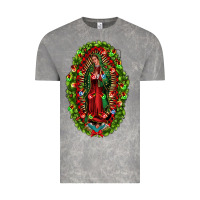 Cloud Rock our lady of guadalupe christmas Vintage Tee - Jasminsmagicworld