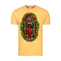 Vintage Mustard our lady of guadalupe christmas Vintage Tee - Jasminsmagicworld