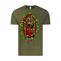 Vintage Olive our lady of guadalupe christmas Vintage Tee - Jasminsmagicworld