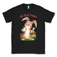 Black Babies First Easter Girls Classic Tee - Jasminsmagicworld