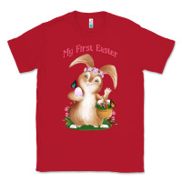 Red Babies First Easter Girls Classic Tee - Jasminsmagicworld