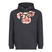 Smoke pig with glasses Heavyweight Hoodie - RanaPortraitStore