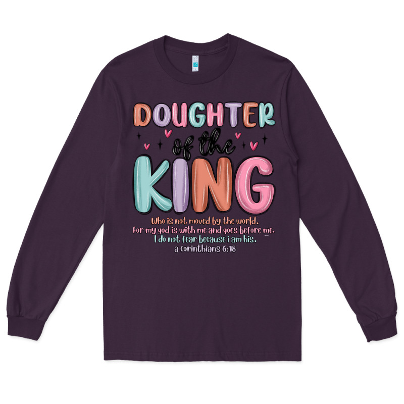 Doughter Of The King Malia Long Sleeve Tee by MaliasSmallBusiness | Teevron