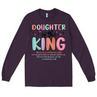 Plum doughter of the king malia Long Sleeve Tee - MaliasSmallBusiness