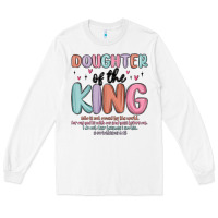 White doughter of the king malia Long Sleeve Tee - MaliasSmallBusiness