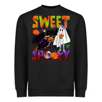 Black Sweet and spooky Heavyweight Sweatshirt - NancyCooperArtShop