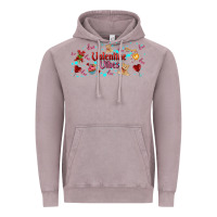 Vintage Zinc love vibes and valentines Vintage Hoodie - AdoDesignShop