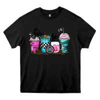Black motocross coffee cups Heavy Core Tee - Zillion Design Studio