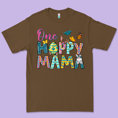 One Hoppy Mama Premium Tee Designed By Neo Western