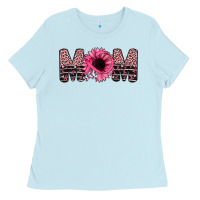 Baby Blue mom Ladies Tee - JahusDesignShop