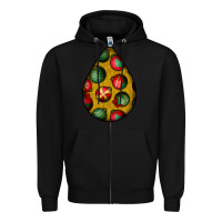 Black christmas  teardrop Zipper Hoodie - BundleAndBundleShop