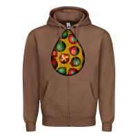 Chestnut christmas  teardrop Zipper Hoodie - BundleAndBundleShop