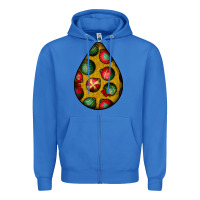 True Royal christmas  teardrop Zipper Hoodie - BundleAndBundleShop
