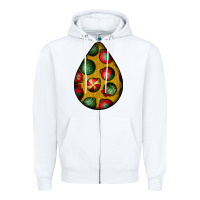 White christmas  teardrop Zipper Hoodie - BundleAndBundleShop
