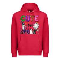Cardinal Cute and spooky Premium Hoodie - NancyCooperArtShop