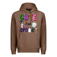 Chestnut Cute and spooky Premium Hoodie - NancyCooperArtShop