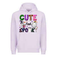 Lilac Cute and spooky Premium Hoodie - NancyCooperArtShop