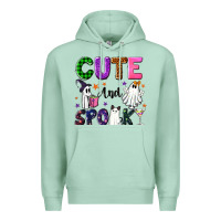 Seafoam Cute and spooky Premium Hoodie - NancyCooperArtShop