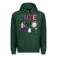 Sports Green Cute and spooky Premium Hoodie - NancyCooperArtShop