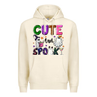 Tofu Cute and spooky Premium Hoodie - NancyCooperArtShop