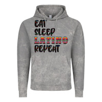 Cloud Rock eat sleep latino repeat Vintage Hoodie - BundleAndBundleShop