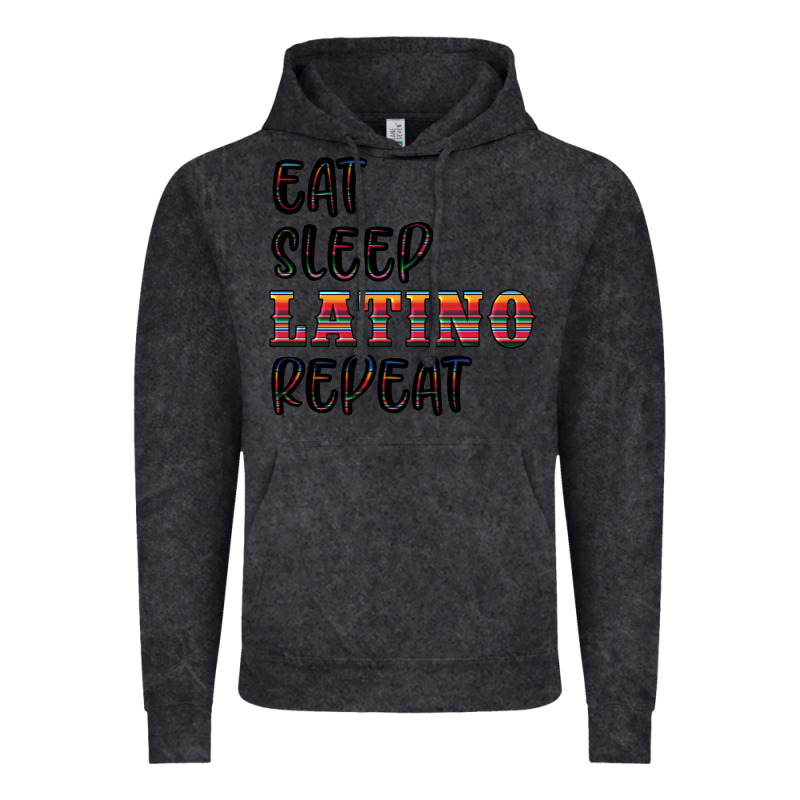 Eat Sleep Latino Repeat Vintage Hoodie by BundleAndBundleShop | Teevron