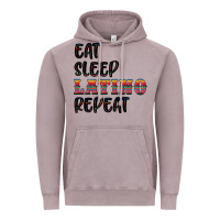 Vintage Zinc eat sleep latino repeat Vintage Hoodie - BundleAndBundleShop