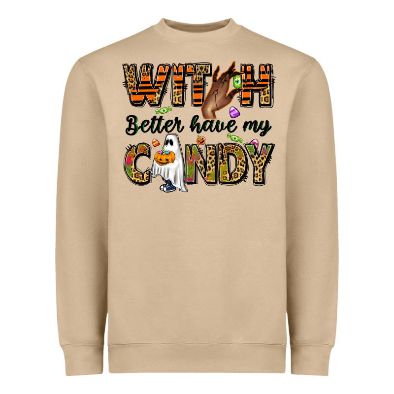 Witch Better Have My Candy Heavyweight Sweatshirt by NancyCooperArtShop | Teevron