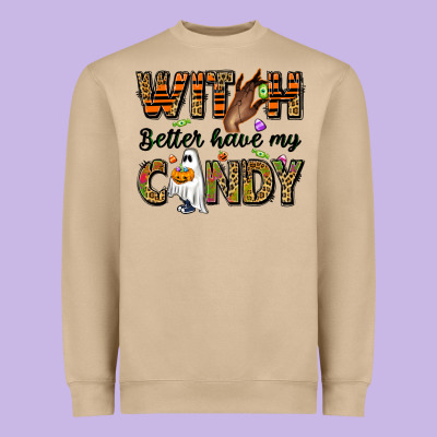 Witch Better Have My Candy Heavyweight Sweatshirt Designed By Nancycooperartshop