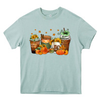 Arona fall coffee cups Heavy Core Tee - Zillion Design Studio