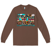 Chestnut lvn licensed vocational nurse Long Sleeve Tee - JahusDesignShop