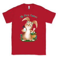 Red Babies First Easter Boys Classic Tee - Jasminsmagicworld