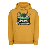 Pigment Peanut Butter cowhide and hunter truck olivia Urban Hoodie - OliviaCreatesArt