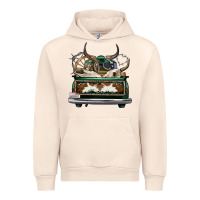 Sandshell cowhide and hunter truck olivia Urban Hoodie - OliviaCreatesArt