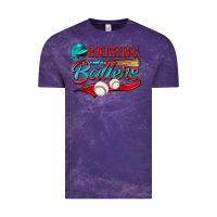 Cloud Purple raising ballers Vintage Tee - NancyCooperArtShop