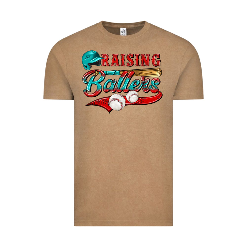 Raising Ballers Vintage Tee by NancyCooperArtShop | Teevron