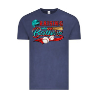 Vintage Denim raising ballers Vintage Tee - NancyCooperArtShop