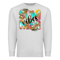Dove Grey summer vibes Premium Sweatshirt - NancyCooperArtShop