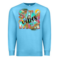 Ocean Blue summer vibes Premium Sweatshirt - NancyCooperArtShop
